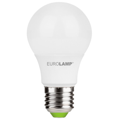 Лампочка Eurolamp LED A60 7W E27 4000K 220V акция 1+1 (MLP-LED-A60-07274(E))