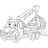 Картина по номерам ArtCraft Евакуатор 25х30 см (15067-AC)