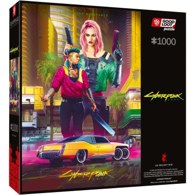 Пазл GoodLoot Cyberpunk 2077 Kitsch Style 1000 ел. (5908305249696)