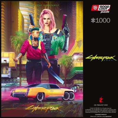 Пазл GoodLoot Cyberpunk 2077 Kitsch Style 1000 ел. (5908305249696)