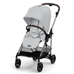 Коляска Cybex Melio Fog Grey З бампером (524000043)