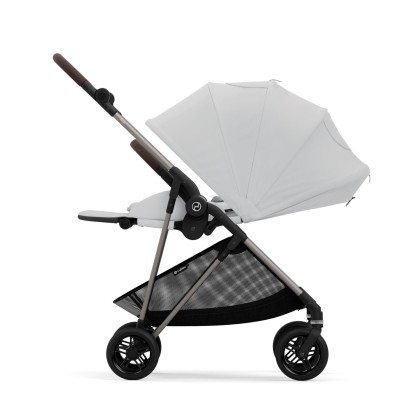 Коляска Cybex Melio Fog Grey З бампером (524000043)