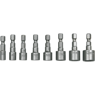 Набір головок Topex 1/4&quot;, 8 шт (39D387)