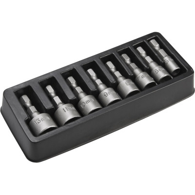 Набір головок Topex 1/4&quot;, 8 шт (39D387)