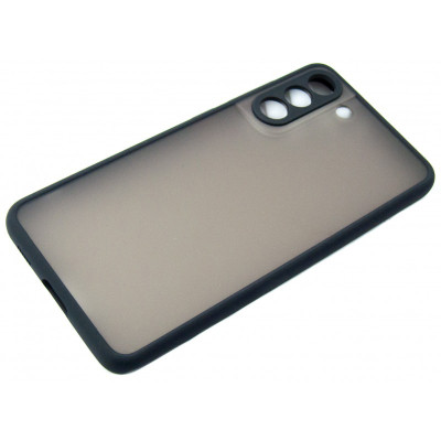 Чохол до мобільного телефона Dengos Matte Samsung Galaxy S21 FE (black) (DG-TPU-MATT-114)
