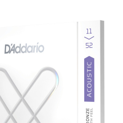 Струни для гітари D&#039;Addario XS Phosphor Bronze Custom Light (11-52) (XSAPB1152)