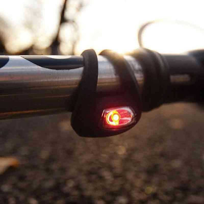 Задня велофара Knog Frog Strobe Rear 2.5 Lumens Black (11928)