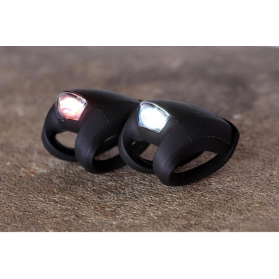 Задня велофара Knog Frog Strobe Rear 2.5 Lumens Black (11928)