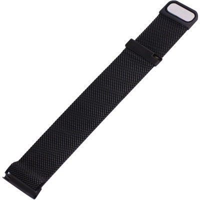 Ремінець до смарт-годинника BeCover Milanese Style для Samsung Galaxy (20mm)/Watch 5/ Watch 4.../Gear S2 Classic/Gear Sport Black (707671)