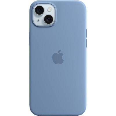 Чохол до мобільного телефона Apple iPhone 15 Silicone Case with MagSafe Winter Blue (MT0Y3ZM/A)