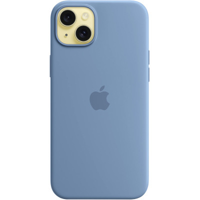 Чохол до мобільного телефона Apple iPhone 15 Silicone Case with MagSafe Winter Blue (MT0Y3ZM/A)