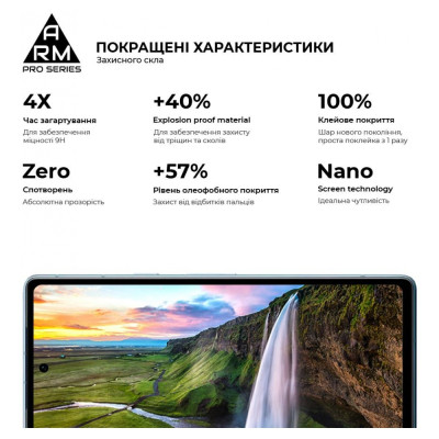 Скло захисне Armorstandart Pro Google Pixel 7a Black (ARM70852)
