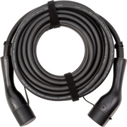 Зарядний кабель для електромобіля Duosida Type 2, 32A, 22kW, 3-фазний, 10м (EV200832)