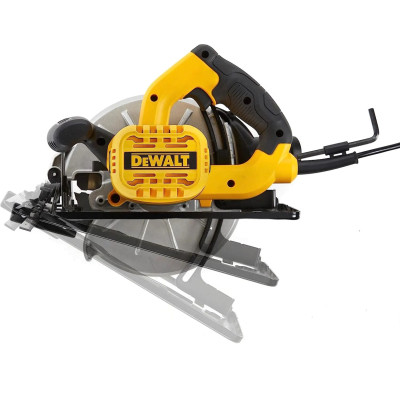 Дискова пила DeWALT 1500 Вт, диск 190х30 мм, 4.0 кг (DWE5615)