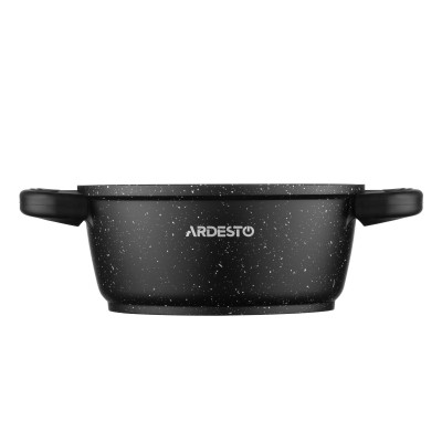 Каструля Ardesto Gemini Anzio, 1.2л, алюміній, чорний (AR2412GE)