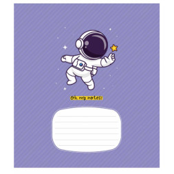 Зошит Школярик Oh My Notes 12 аркушів клітинка (012-3425K)