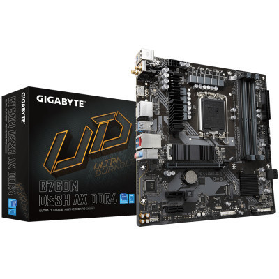 Материнська плата GIGABYTE B760M DS3H AX DDR4