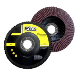 Круг зачистний Werk пелюстковий конічний - 125х22,2 P120, Т29 (36138)