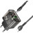 Зарядний пристрій HOCO N34 Dazzling dual-port Black (6931474799180)