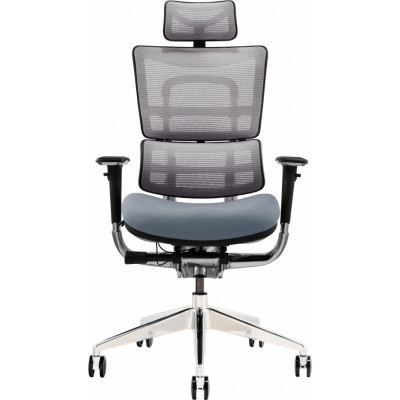 Офісне крісло GT Racer X-801 Bright Gray (X-801 Bright Gray (W-20 B-40))