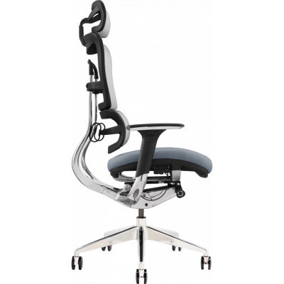 Офісне крісло GT Racer X-801 Bright Gray (X-801 Bright Gray (W-20 B-40))