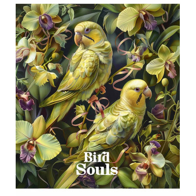 Зошит Школярик Bird Souls 96 аркушів клітинка (096-3457K)