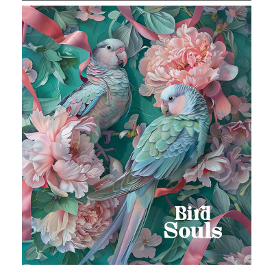 Зошит Школярик Bird Souls 96 аркушів клітинка (096-3457K)