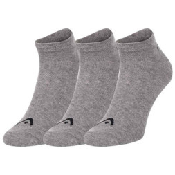 Шкарпетки Head Sneaker 3P Unisex 761010001-400 3 пари Сірий 35-38 (8718824272436)
