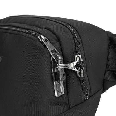 Сумка-бананка Pacsafe Vibe 100 hip pack, чорна (60141130)