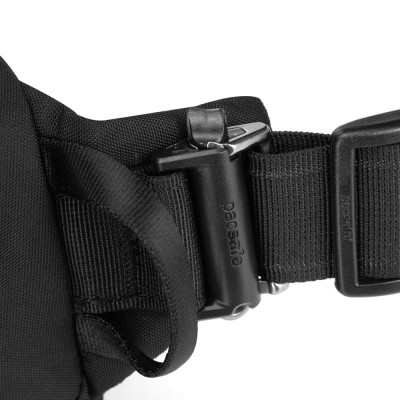 Сумка-бананка Pacsafe Vibe 100 hip pack, чорна (60141130)