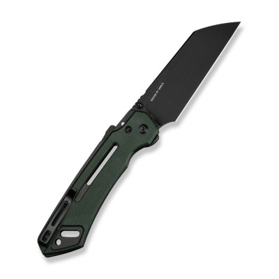 Ніж Civivi Buster FG, Darkwash, зелений мікарта (C24052-3)