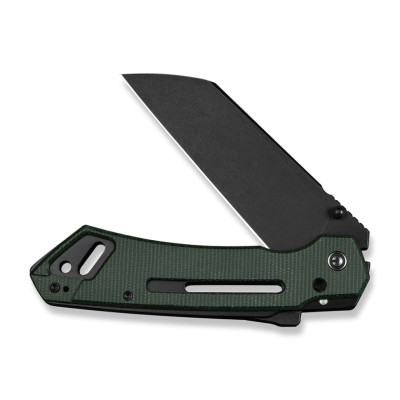 Ніж Civivi Buster FG, Darkwash, зелений мікарта (C24052-3)