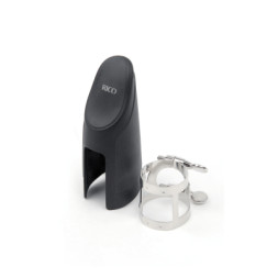 Лігатура для кларнета D'Addario Rico Ligature &amp; Cap For Bb Clarinet Nickel-Plated (RCL1N)