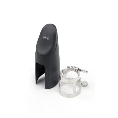 Лігатура для кларнета D&#039;Addario Rico Ligature &amp; Cap For Bb Clarinet Nickel-Plated (RCL1N)