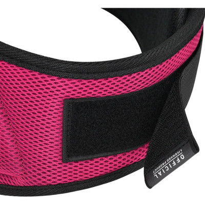 Атлетичний пояс RDX RX4 EVA Curve неопреновий Pink XS (WBE-RX4P-XS)