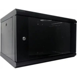 Шафа настінна Hypernet 4U 19&quot; 600x600 (WMNC66-4U-FLAT-BLACK)