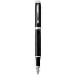 Ручка пір'яна Parker IM 17 Black CT  FP F (22 111)