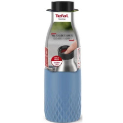 Термос Tefal Bludrop soft touch, 500мл, нержавіюча сталь, блакитний (N3110710)