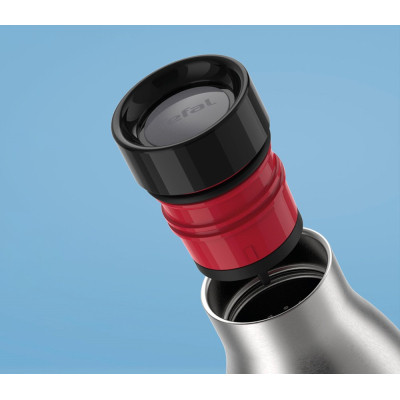 Термос Tefal Bludrop soft touch, 500мл, нержавіюча сталь, блакитний (N3110710)