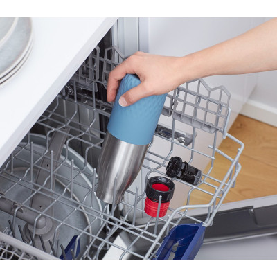 Термос Tefal Bludrop soft touch, 500мл, нержавіюча сталь, блакитний (N3110710)