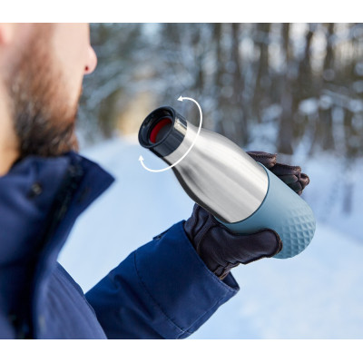 Термос Tefal Bludrop soft touch, 500мл, нержавіюча сталь, блакитний (N3110710)