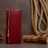 Гаманець ST Leather На кнопці Бордовий (19204)