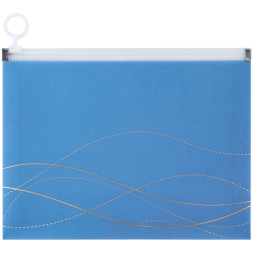Папка на блискавці Axent zip-lock А5 Waves-2 (1498-41-A)