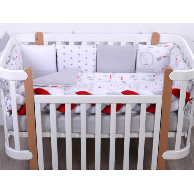 Дитячий постільний набір Верес Bear house grey (216.004)