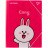 Папка на резинках Yes A4 Line Friends Cony (492097)
