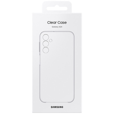 Чохол до мобільного телефона Samsung Clear Case Galaxy A24 (A245) Transparent (EF-QA245CTEGRU)