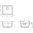 Мийка кухонна Hansgrohe S51 S510-U450/43431290 (43431290)