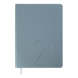 Тижневик Buromax датований 2025 STEEL, А5 блакитний (BM.2127-30)