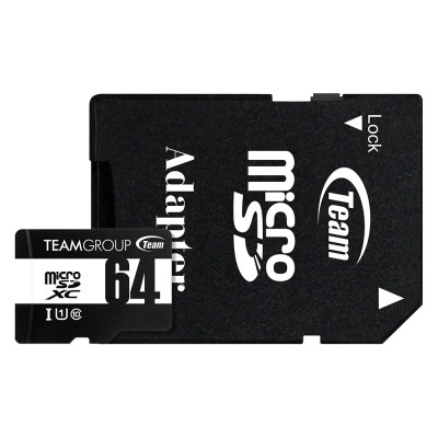 Карта пам&#039;яті Team 64Gb microSDXC class 10 (TUSDX64GCL10U03)