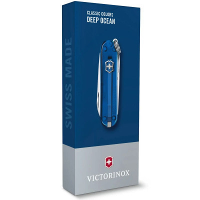 Ніж Victorinox Classic SD Colors Deep Ocean (0.6223.T2G)